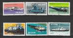 ГДР 1981 год, Корабли, 6 марок 