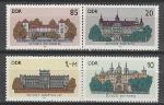 ГДР 1986 год, Замки, 4 марки