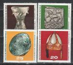 ГДР 1970 год, Археологические Находки, 4 марки.