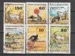 Фауна Африки, Нигер 1981, 6 гаш. марок