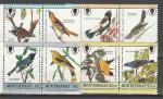 Монтсеррат 1985, Птицы, 4 пары марок