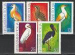 Птицы, Болгария 1981 г, 5 марок. (н)