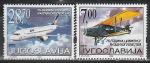 Югославия 2002 г, Самолеты, 2 марки.