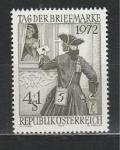 Австрия 1972 г, Доставка Письма, 1 марка.