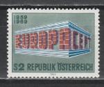 Австрия 1969, Европа Септ, 1 марка)