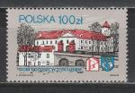 Здание, Польша 1989 год, 1 марка