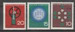 Открытия Науки, ФРГ 1964 год, 3 марки