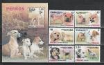 Куба 2006 год, Собаки,6 марокблок . (н