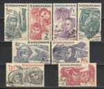 Космос, ЧССР 1964 год, 8 гашёных марок