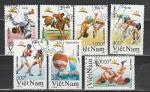 Олимпиада в Барселоне, Вьетнам 1991 г, 7 гашёных марок
