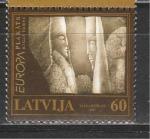 Латвия 2003, Европа, Плакаты, 1 марка С.