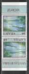 Латвия 2001, Европа, Вода Природное Богатство,тет-беш С.