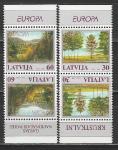 Латвия 1999, Европа, Национальные Парки, 2 тет-беша С.