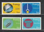 Научные Открытия, Франция 1981, 4 марки