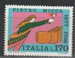 Пьетро Микка, Италия 1977, 1 марка