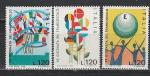 День Почтовой Марки, Италия 1978, 3 марки