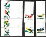Набор спичечных этикеток. Птицы. 8 шт.