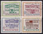 Болгария 1971 год. Исторические здания в Копривитице. 4 гашеные марки