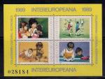Румыния 1989 год. Интернациональная Европа. Культурно-экономическое сотрудничество. 1 блок