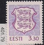 Эстония 1996 год. Стандарт. Государственный герб. 1 марка (401.79)