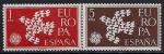 Испания 1961 год. Европа СЕПТ. 2 марки