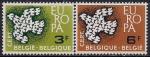 Бельгия 1961 год. Европа СЕПТ. 2 марки