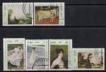 Куба 1978 год. Картина Национального музея Обрас. 6 гашеных марок