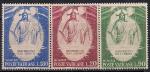 Ватикан 1969 год. Пасха. Изображение Иисуса Христа. 3 марки