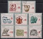 Болгария 1964 год. 2500 лет культуре на болгарской земле. 8 гашёных марок