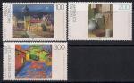ФРГ. 1995 год. Картины немецких художников 20-го века. 3 марки