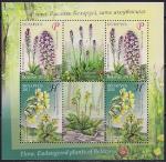 Беларусь 2011 год. Охраняемые растения. 1 блок