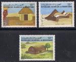 Мавритания 1982 год. Хижины. 3 марки