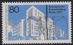 ФРГ. Берлин.1987 год. Строительная выставка в Берлине. 1 марка