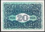 Нотгельд 20 пфеннингов. Германия 1920 год