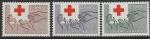 Финляндия 1963 год.100 лет Международному Красному Кресту. 3 марки