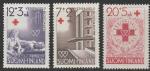 Финляндия 1951 год. Красный Крест. 3 марки