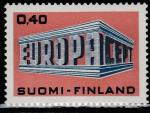 Финляндия 1969 год. "EUROPA" и "CEPT" на форме.1 марка