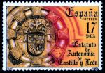Испания 1984 год. Автономия для Кастилии и Леона. 1 марка