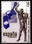 Испания 1982 год. 100 лет со дня рождения каталонского скульптора Пабло Гаргальо. 1 марка