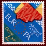 Испания 1978 год. Вступление в Совет Европы. Эмблема Европы. 1 марка