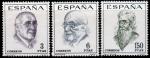 Испания 1966 год. 100-летие испанских поэтов и драматургов. 3 марки
