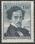 Австрия 1962 год. 100 лет со дня кончины австрийского художника Фридриха Гауэрмана. 1 марка