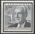 Австрия 1965 год. Адольф Шерф, политический деятель Австрии. 1 марка