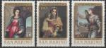 Сан-Марино 1980 год. Картины итальянского художника Андреа дель Сарто. 3 марки