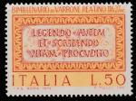 Италия 1974 год. 2000 лет со дня кончины римского учёного и писателя Марка Торенция Варрона. 1 марка 