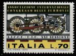 Италия 1975 год. Железная дорога. 1 марка