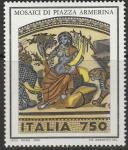 Италия 1993 год. Фрагмент фрески. 1 марка