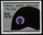 Италия 1989 год. 200 лет Французской революции. 1 марка