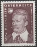 Австрия 1970 год. 125 лет со дня рождения австрийского композитора Томаса Koschota 1 марка