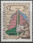 Австрия 1979 год. 150 лет австрийскому Центральному бюро статистики. 1 марка
